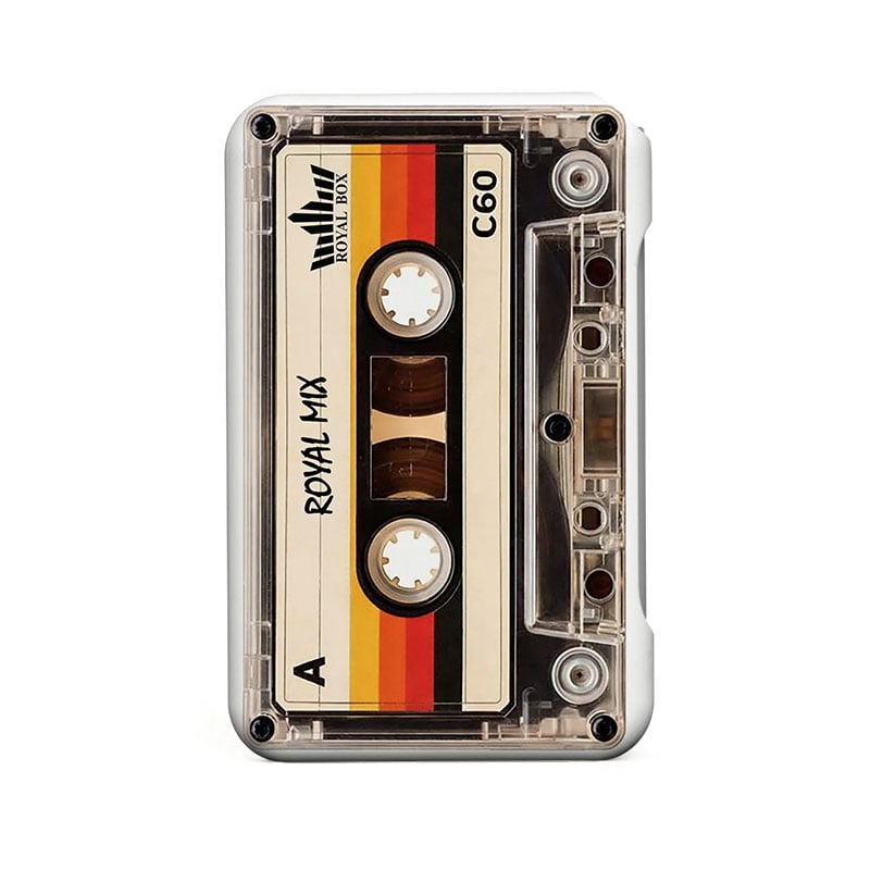Royal Box Cassette – White Snuff Box