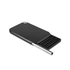 Royal Box Diamond Black Snorting Kit