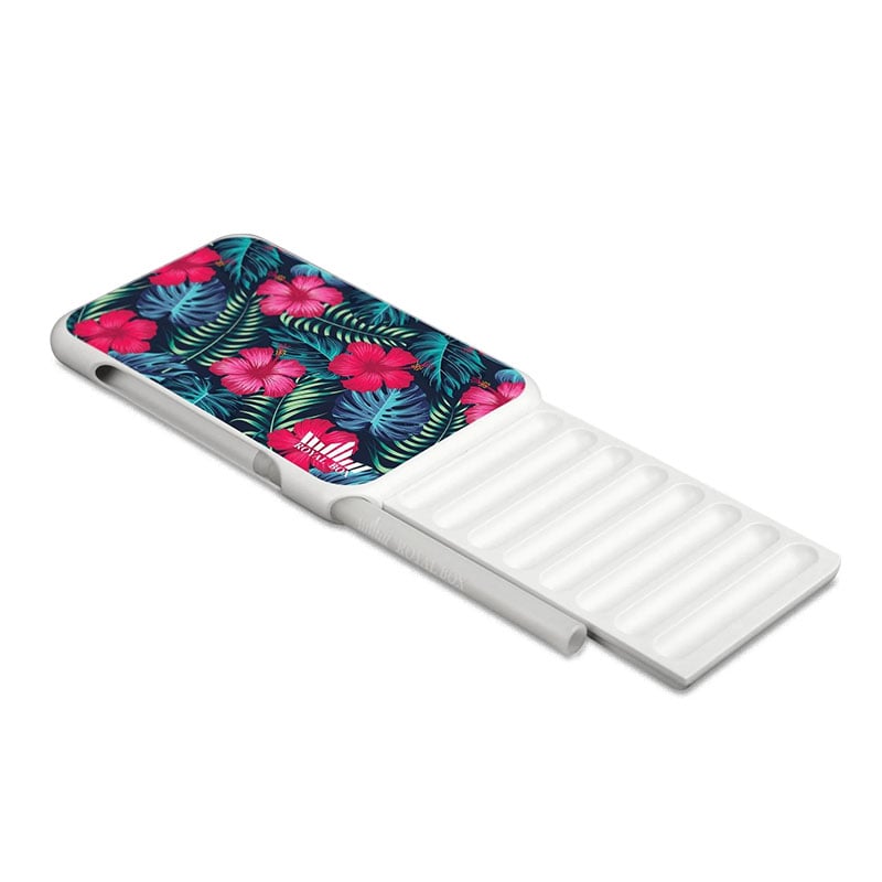 Royal Box Floral – White Snuff Kit