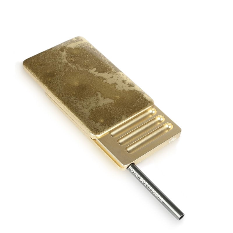 Royal Box Shine Gold Premium Snorting Kit