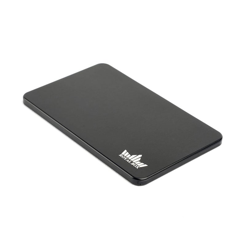 Royal Box Slim Integra Black Snuff Box