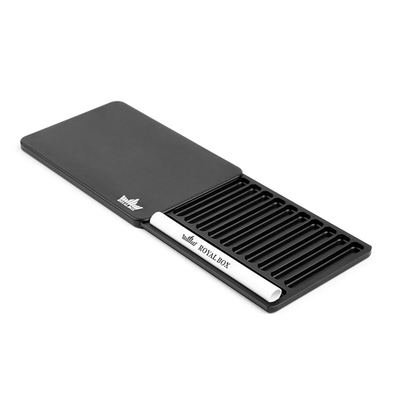 Royal Box Slim Integra Black Snuff Set