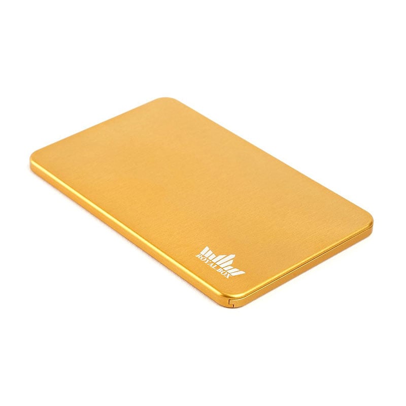 Royal Box Slim Integra Gold Snuff Box