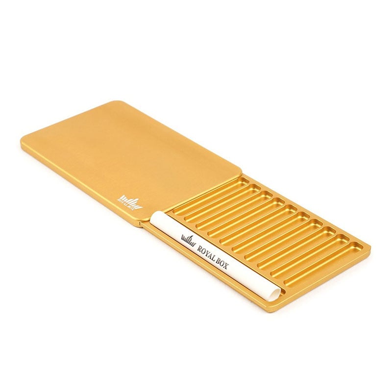 Royal Box Slim Integra Gold Snuff Set