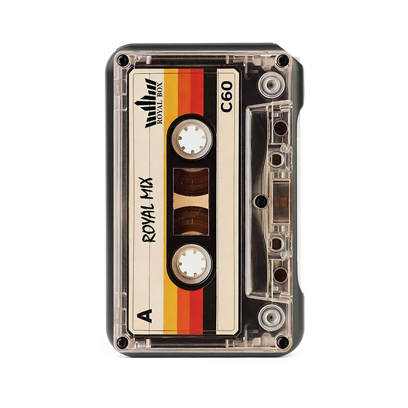 Royal Box Torpedo Cassette - Black Snuff Set