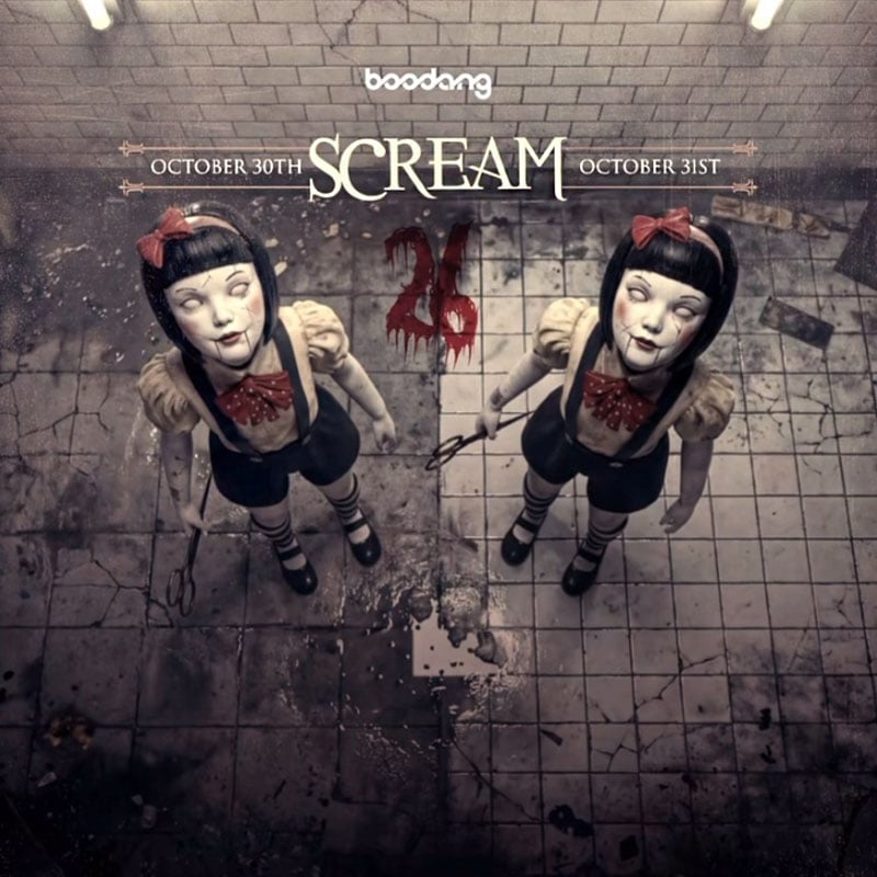 Scream, 30th & 31st October 2026