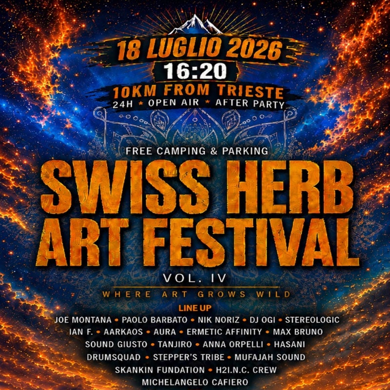 Swiss Herb Art Festival Vol. IV, 18th July 2026