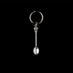 The OGS Crown Spoon Keyring Silver Color