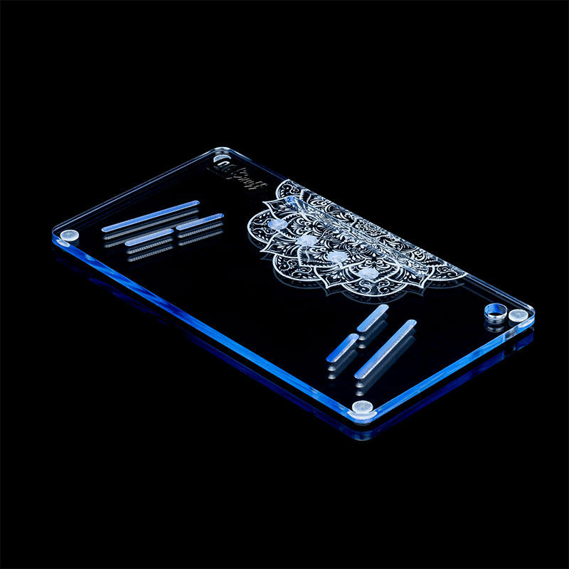 The OGS Fusion Snuff Board Mandala Edition Neptune Blue (UV)