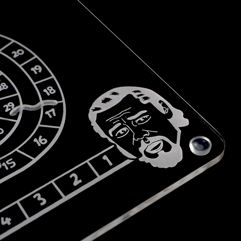 The OGS Platter Board – Snakes and Ladders: Wolf of Wall Street Leo Detail